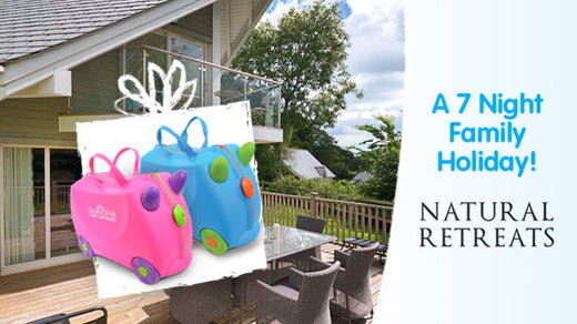 Competition: WIN Two Trunki Suitcases & A Seven Night Family Holiday With Natural Retreats!