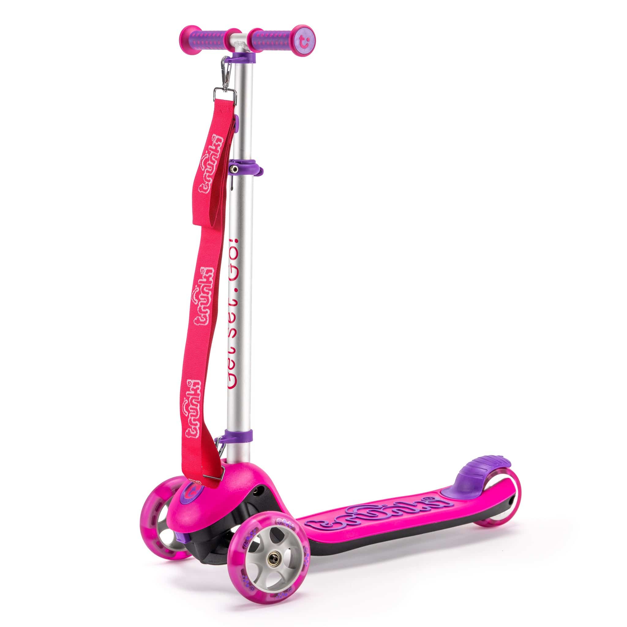 Pink Folding Scooter (Large) - Trunki's Ride for Kids