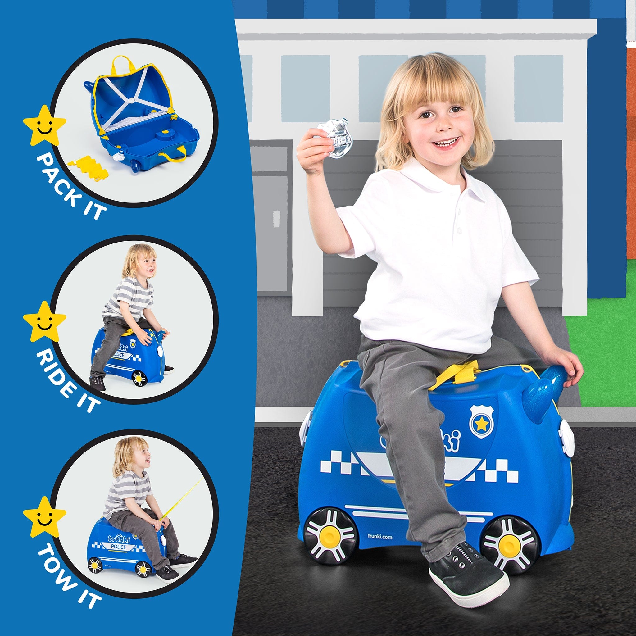 Percy the Police Car Trunki