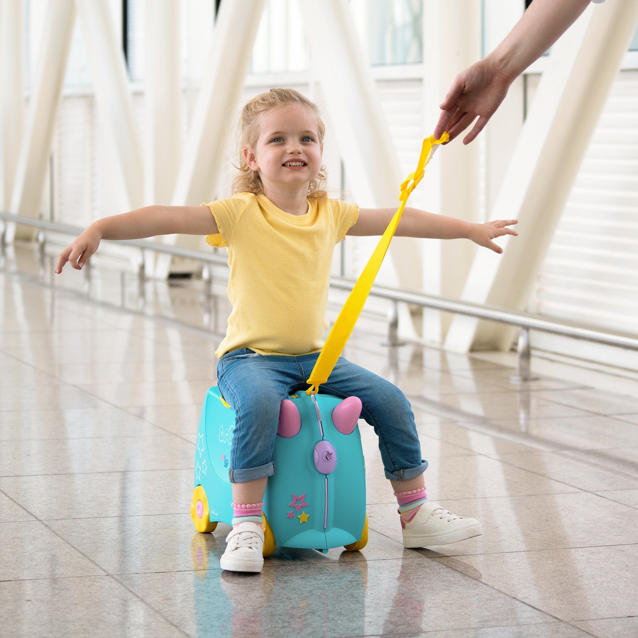 Baby ride on luggage online