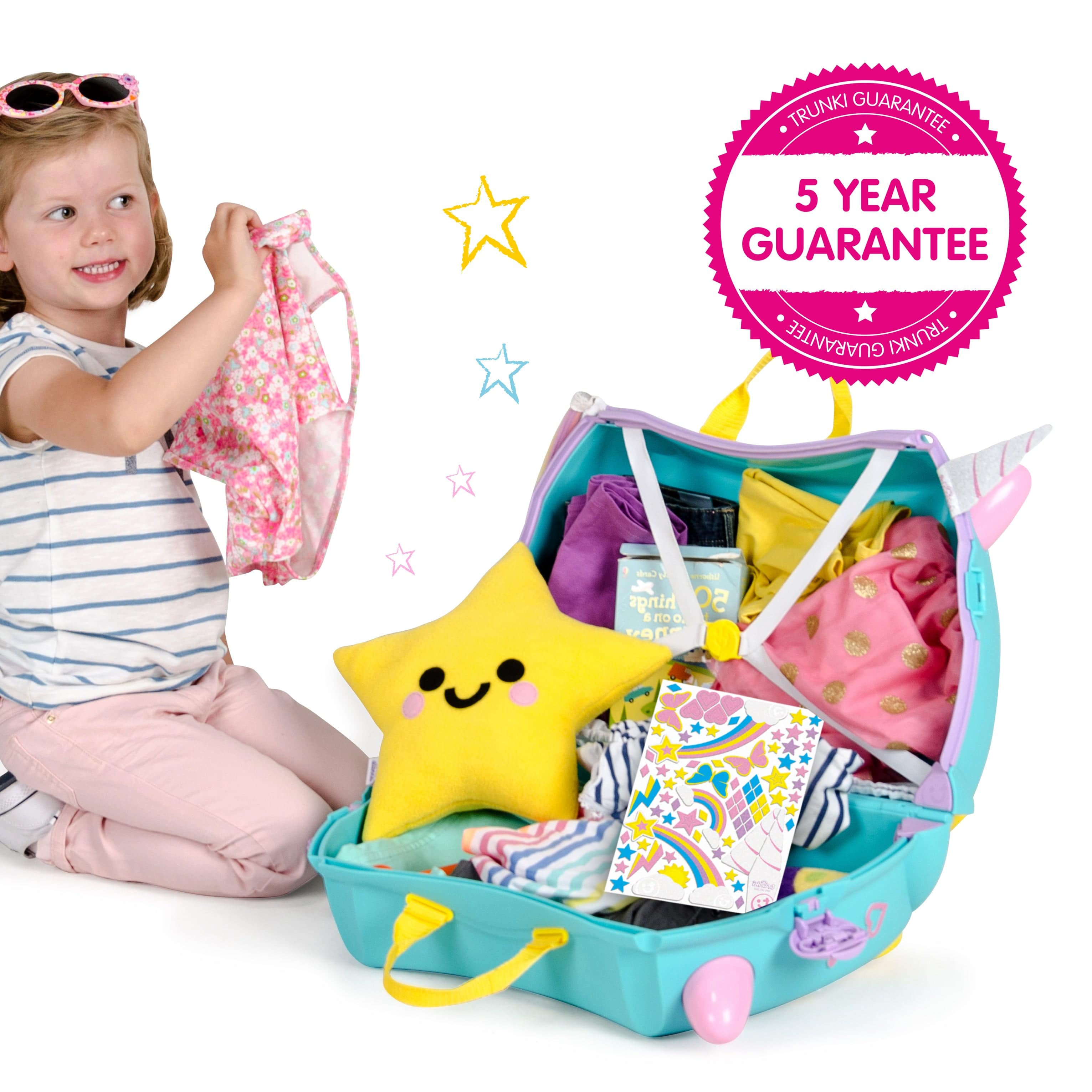 Trunki 2025 unicorn stickers